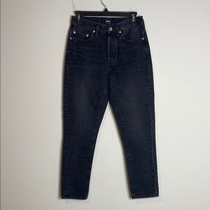 EDWIN | Women’s High Rise Straight Leg Hana Jeans in Heist Size 26 NWT